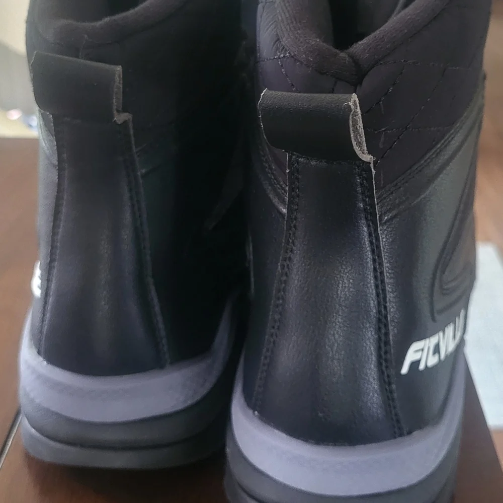 FitVille Marca Mens Diabetic Comfort Hiking Boots Size 10 Wide